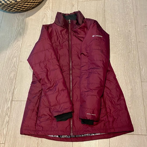 Columbia parka 2 in 1, waterproof, Omni-heat thermal reflective retains warmth - Picture 5 of 5